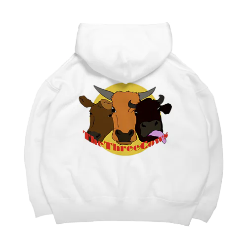 The Three Cows  Big Hoodie