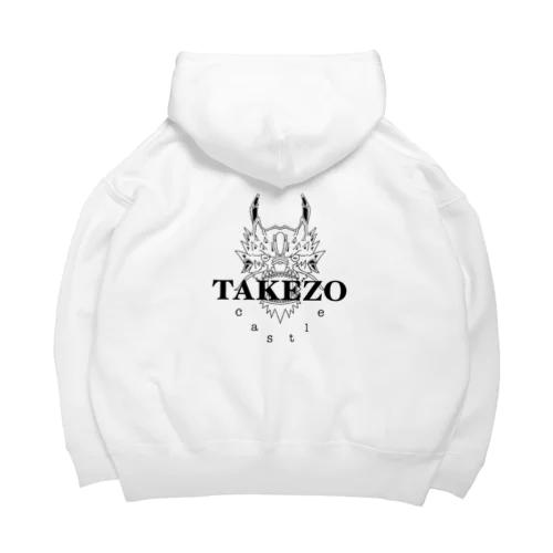  TAKEZO ビッグシルエットパーカー