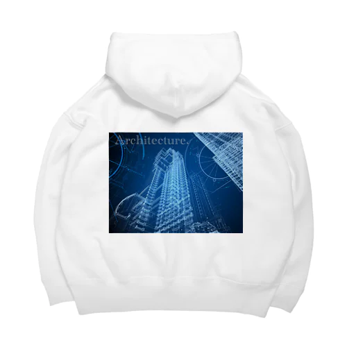 Architectur.Building.(両面) Big Hoodie