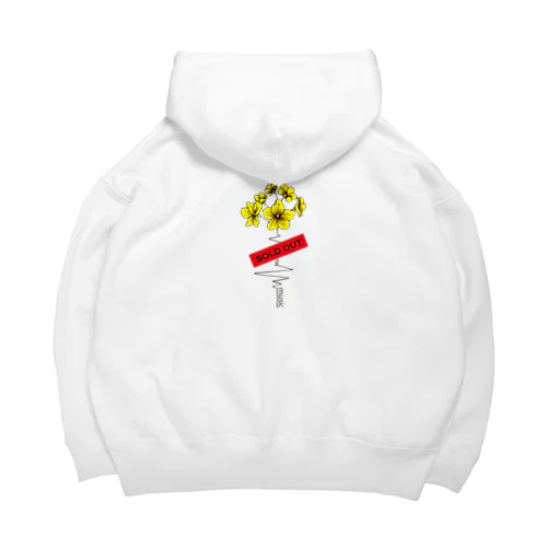 music flower sold out ver Big Hoodie