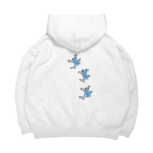 よじよじハウカエル Big Hoodie