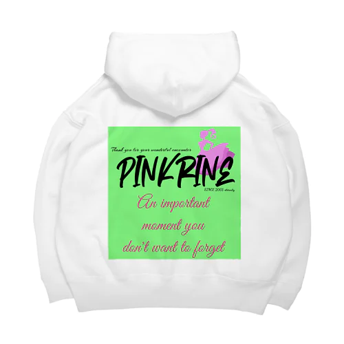 【Pink Rine】オリジナル❣️ Big Hoodie