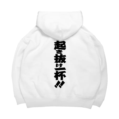 Flee×labo「酒好きの格言」 Big Hoodie