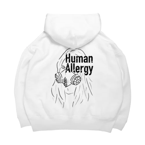 Human Allergy ビッグシルエットパーカー