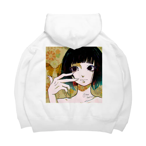 精神異常の女の子 Big Hoodie