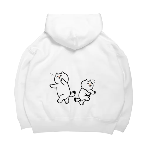 酔いどれにゃん子 Big Hoodie