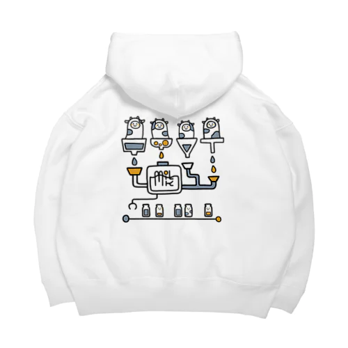 牛乳工場 Big Hoodie