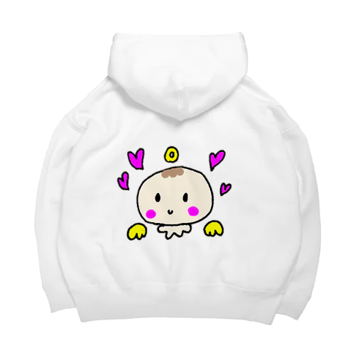 ゆるかわベビーの天使ちゃん Big Hoodie