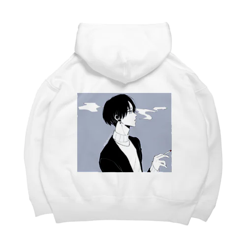 彼へちょパーカー Big Hoodie