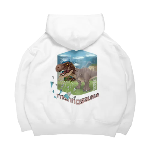 【バックプリント】 ティラノサウルス Big Hoodie