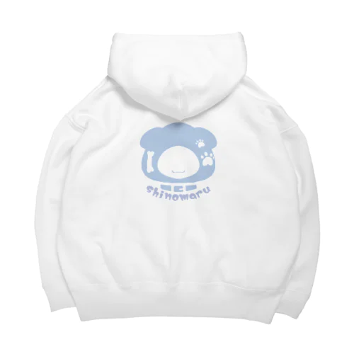 【しのまーと。】しのロゴ　ビッグシルエットパーカー Big Hoodie