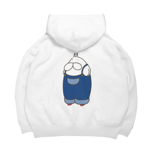ねこタイツ サロペット Big Hoodie