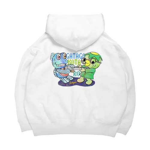 コタロウ×ガタゴロウ ワラスボくん綱引き Big Hoodie