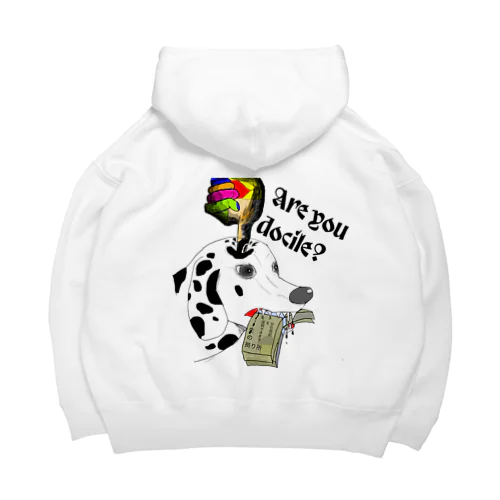 アンチ資本主義ダルメシアン Big Hoodie