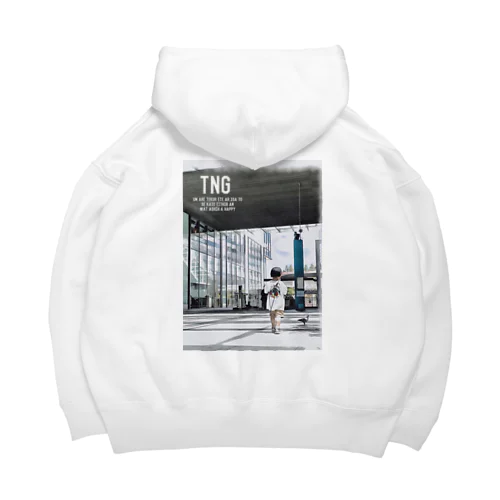 tunagari LOGO Big Hoodie