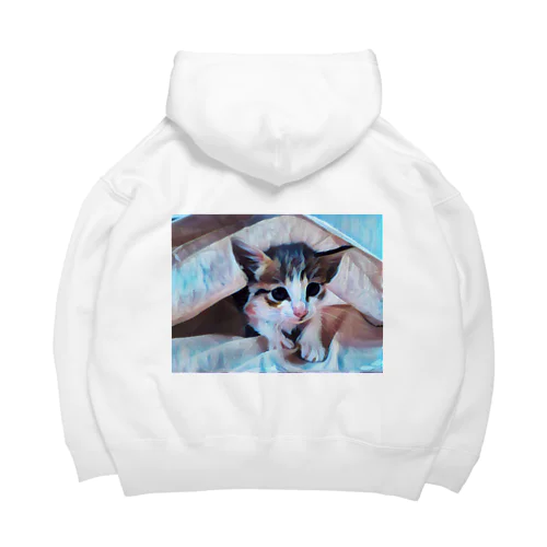 子猫ちゃん Big Hoodie