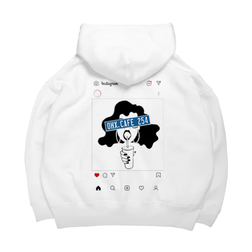 Ohx cafe Instagram  Big Hoodie