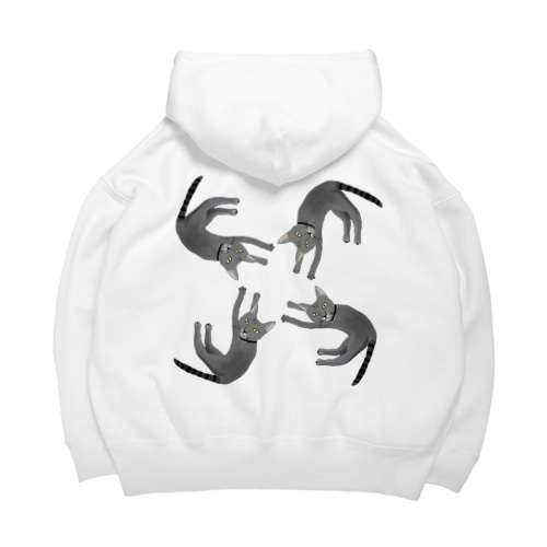 ふぇるくん　かざぐるま Big Hoodie