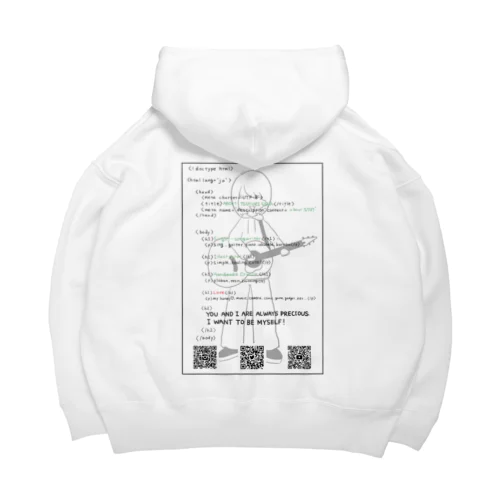 HTML Sana KUROMOJI Big Hoodie