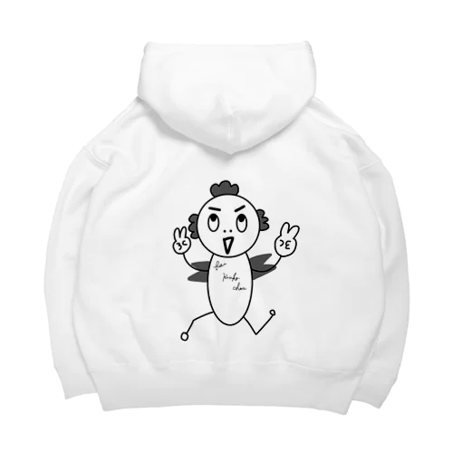 ばいきんこ Big Hoodie