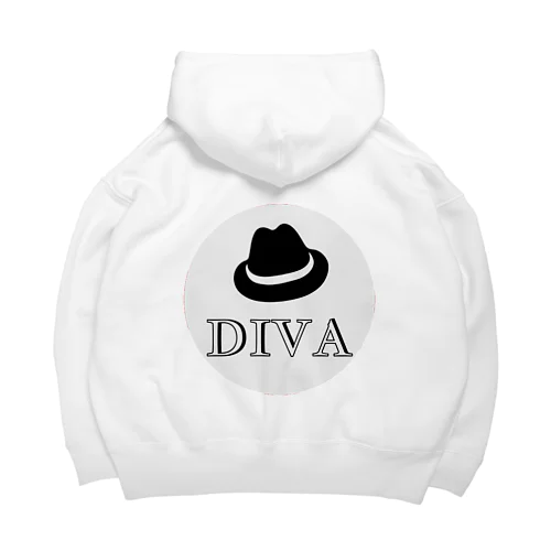 DIVA ビッグシルエットパーカー