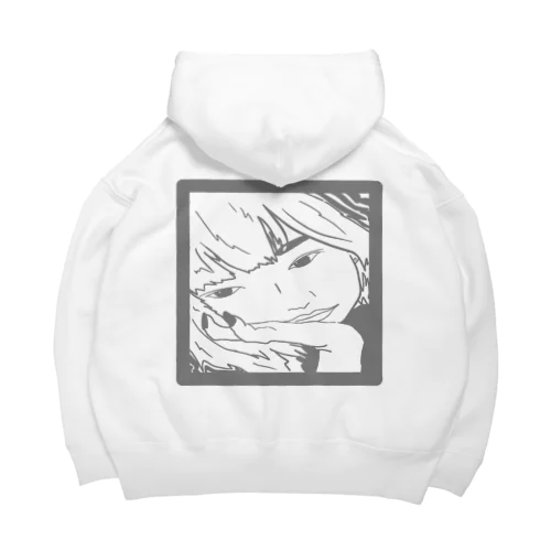 サイケデリックガール Big Hoodie