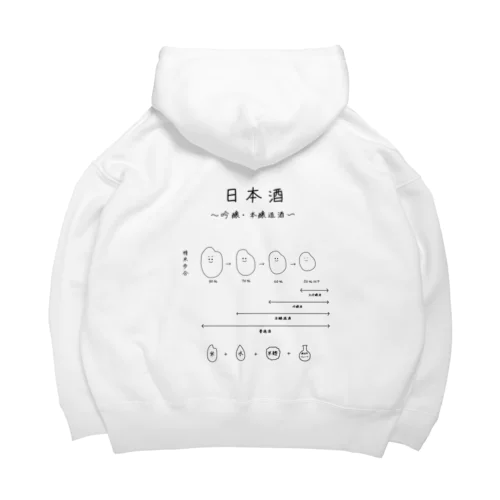 （バックプリント）吟醸・本醸造酒ver Big Hoodie