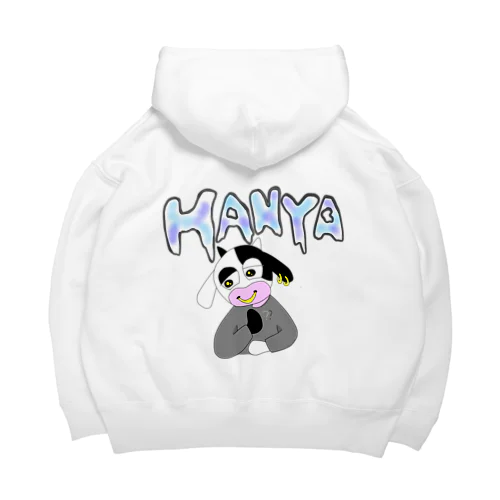 はにゃ？うし Big Hoodie