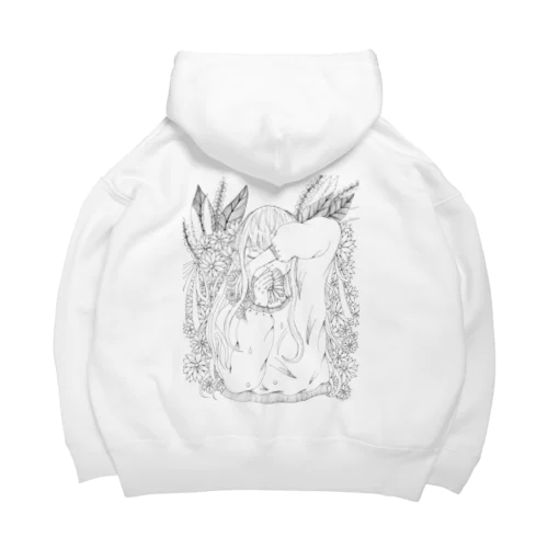 ふらわーがーる Big Hoodie