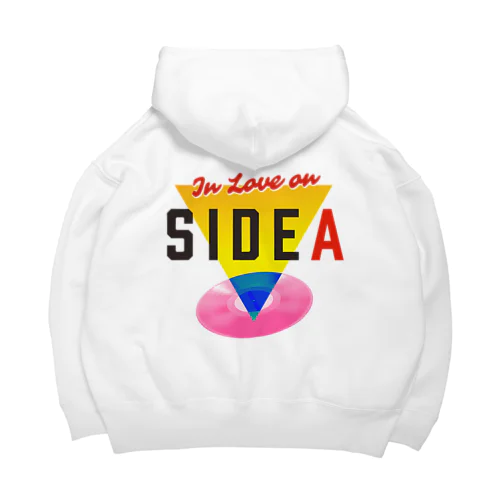 In Love on SIDE A ビッグシルエットパーカー