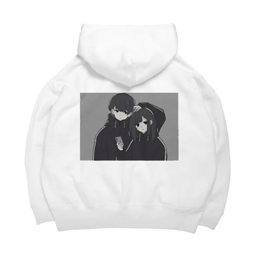 ゆるだらくんとゆるだらちゃん Big Hoodie