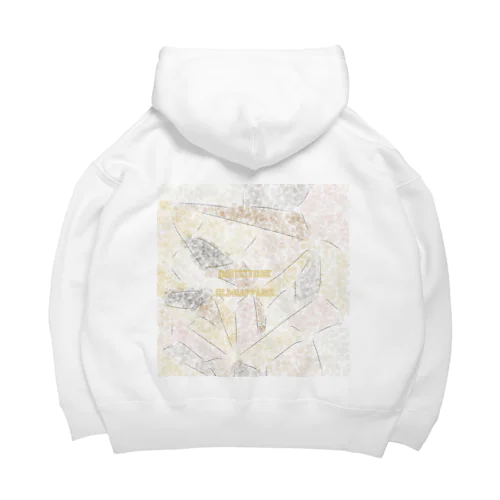 QuiteStoneOldMapParis Big Hoodie