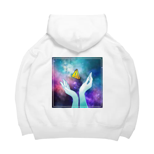 CAUTION IN OUTER SPACE Big Hoodie