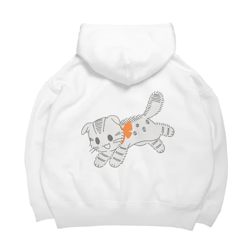 スコティッシュフォールドのらいむ Big Hoodie