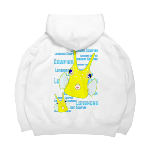 Longhorn Cowfish(コンゴウフグ)　バックプリント Big Hoodie