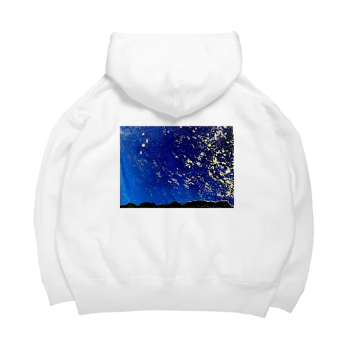 えくぼから星 Big Hoodie