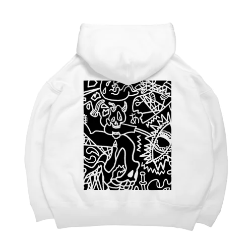 ゲルニック　黒 Big Hoodie