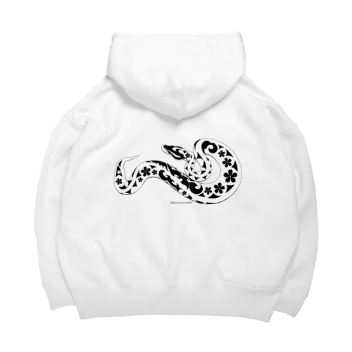 桜トライバル ボールパイソン ver1 Big Hoodie