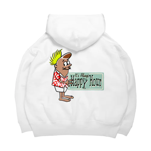 Always Happy Hour Big Hoodie