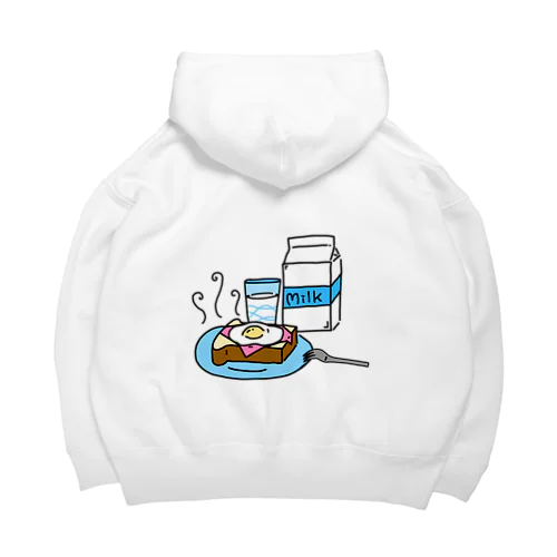 Breakfast Big Hoodie