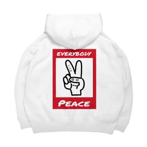 EverydayPeace ビックシルエットパーカー Big Hoodie