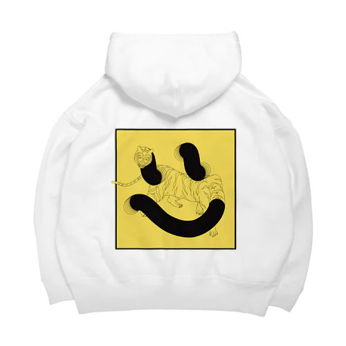 smile tiger Big Hoodie