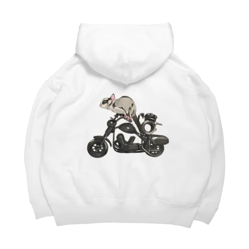 モモンガ(バイクとカエル) Big Hoodie