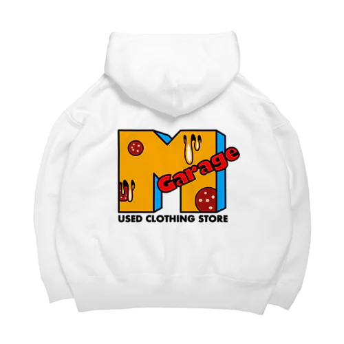 MGarage used clothing 🍕オリジナル　ファンキーロゴ Big Hoodie