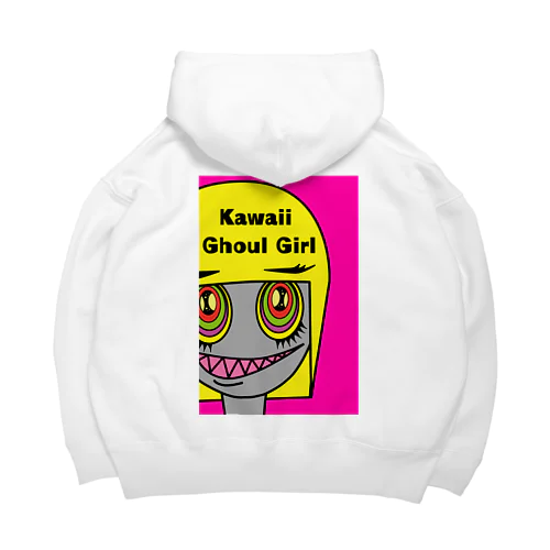 グールーのスー子さん（Kawaii Ghoul Girl） ビッグシルエットパーカー