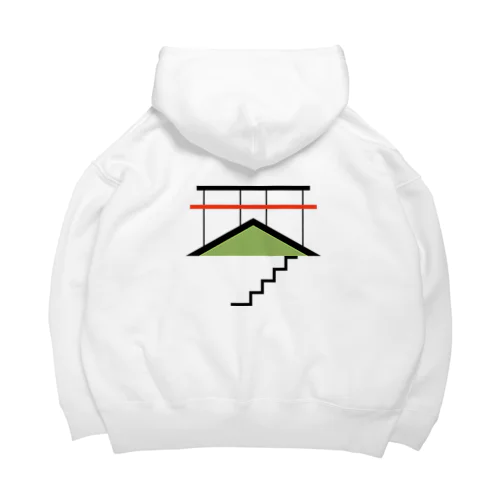 建築漢字　琴 Big Hoodie