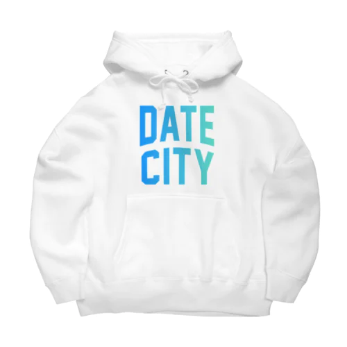 伊達市 DATE CITY ビッグシルエットパーカー