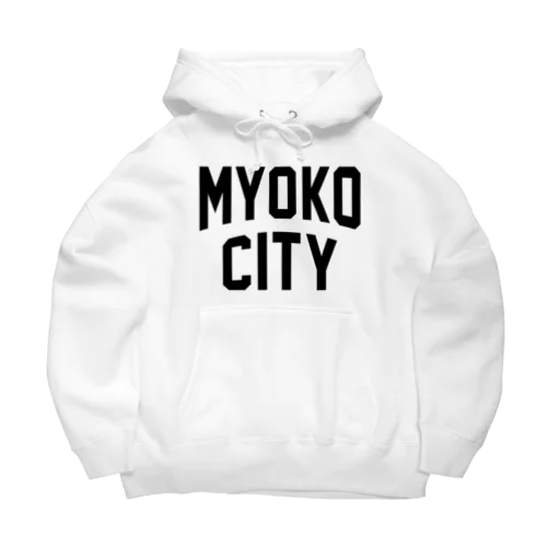 妙高市 MYOKO CITY ビッグシルエットパーカー