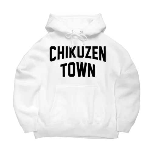 筑前町市 CHIKUZEN CITY ビッグシルエットパーカー