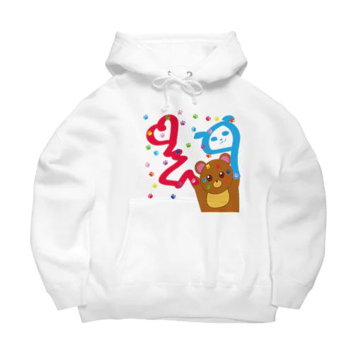 こぐまくんとたのしいらくがき Big Hoodie